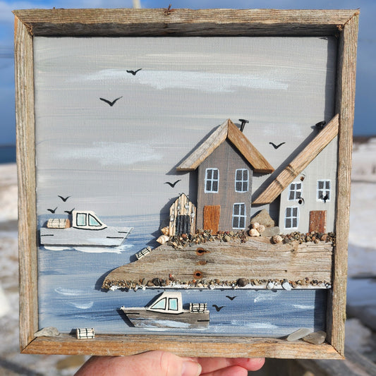 Soft Days Village Frame