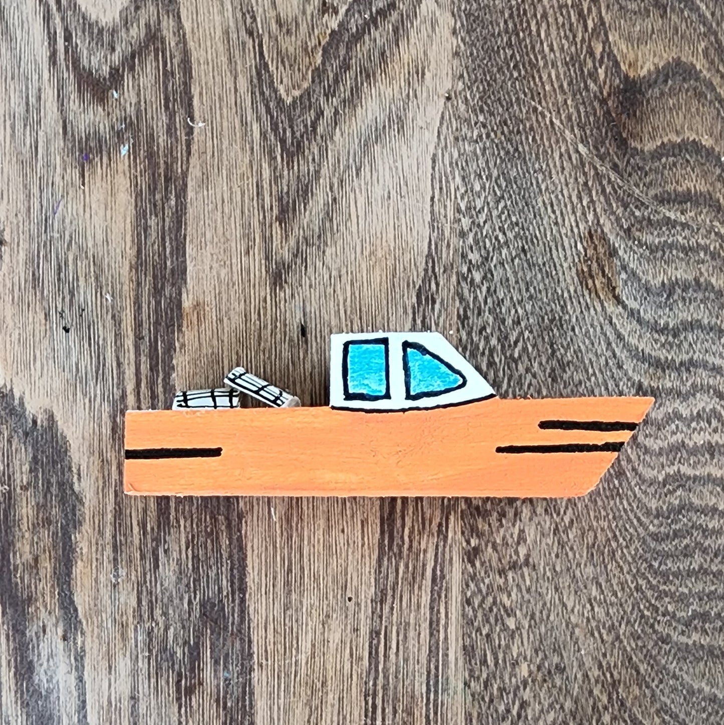 Lobster Boat Magnet