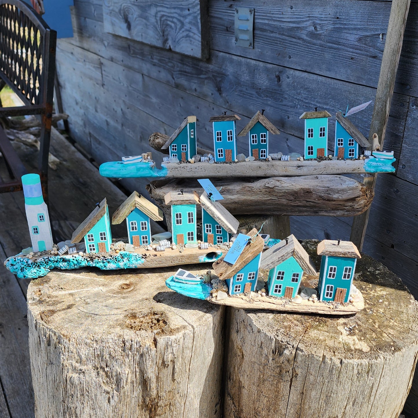 Cottages on Driftwood Scenes